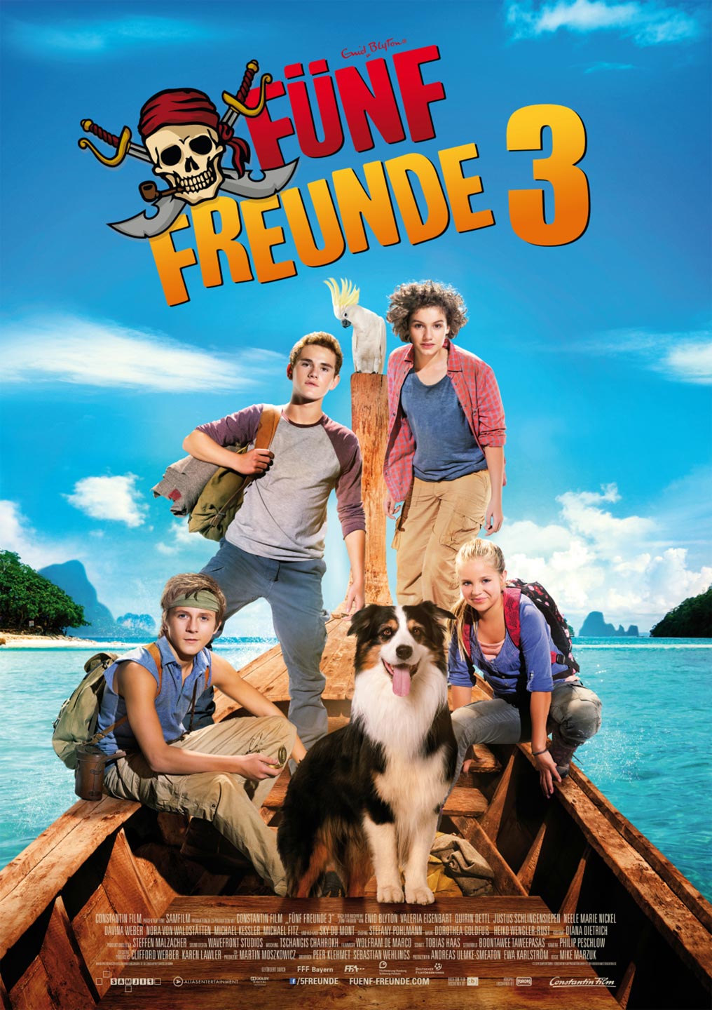 Filmplakat Fünf Freunde 3